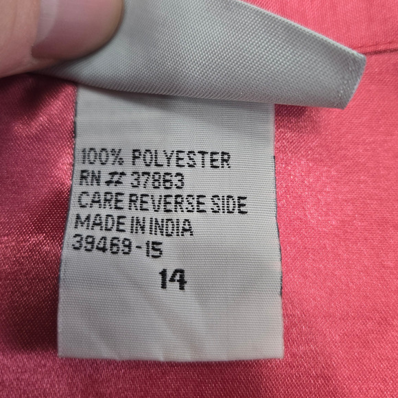 Blair Pink Blazer Set Y2K Office Chic Career Jacket Shell Size 14 - Picture 5 of 11